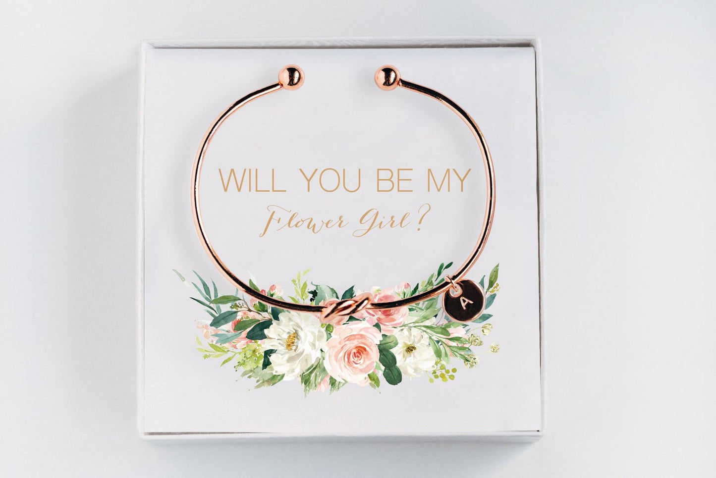 Flower Girl Bracelet - Proposal Gift #BC012
