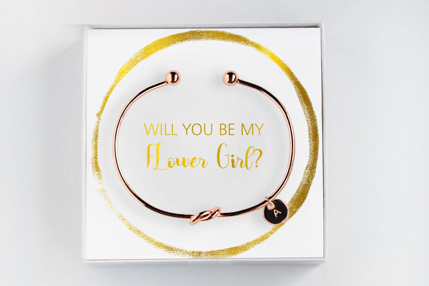 Flower Girl Bracelet - Proposal Gift #BC053