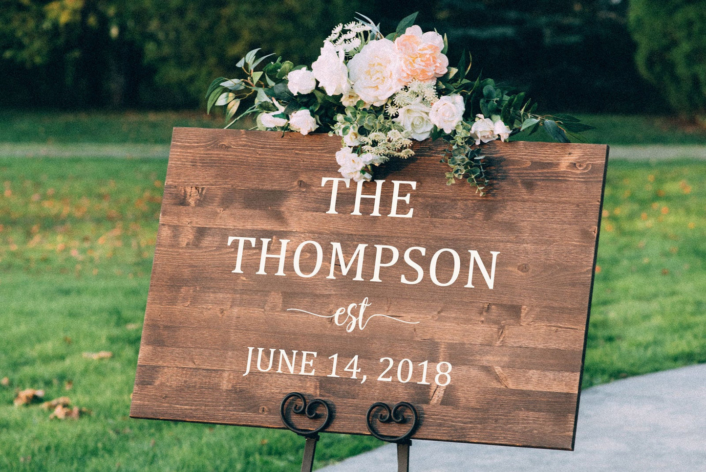 Wedding Welcome Sign