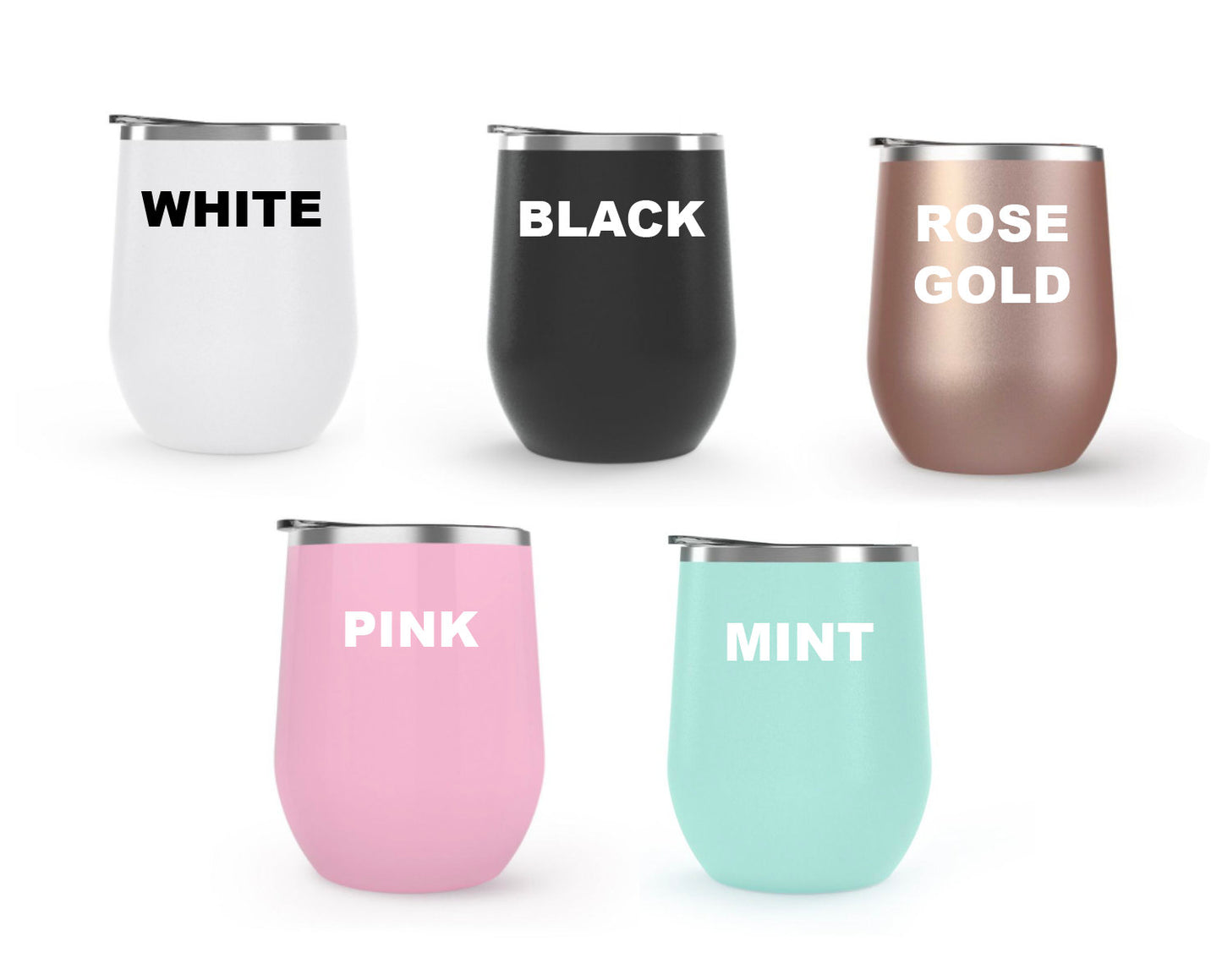 Custom Bridesmaid Wine Tumbler