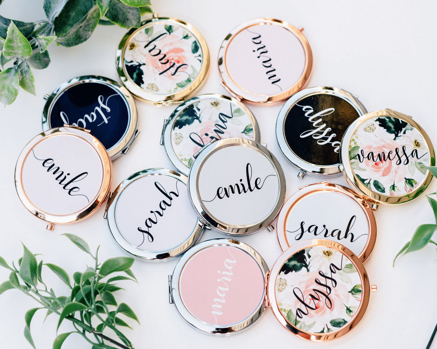 Bridesmaid Compact Mirror - Pocket Mirror #PM01