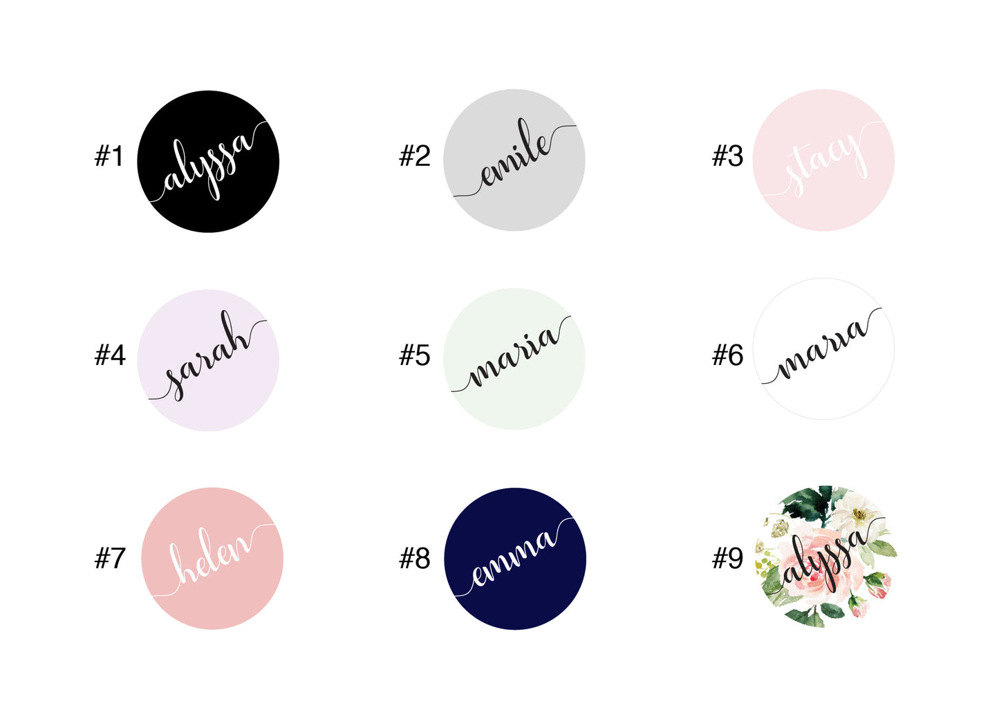 Bridesmaid Compact Mirror - Pocket Mirror #PM01
