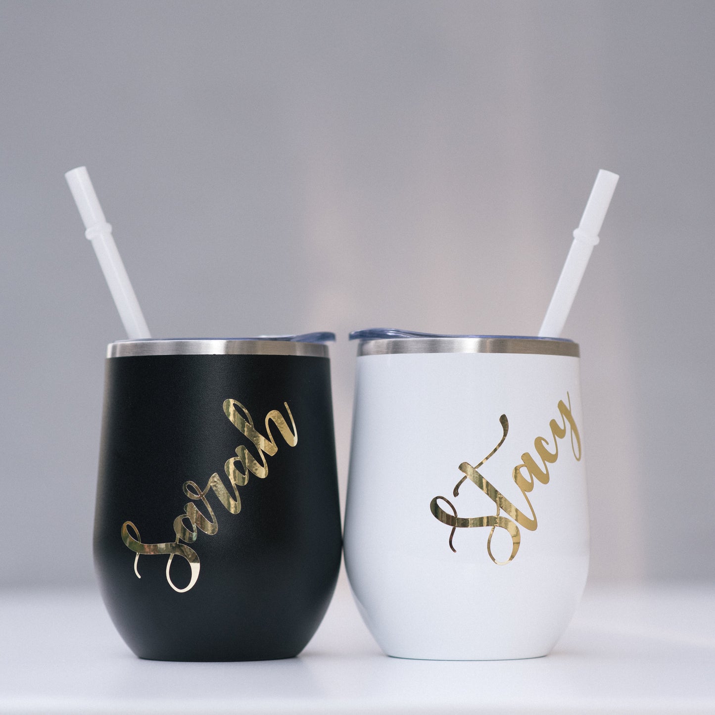 Custom Bridesmaid Wine Tumbler