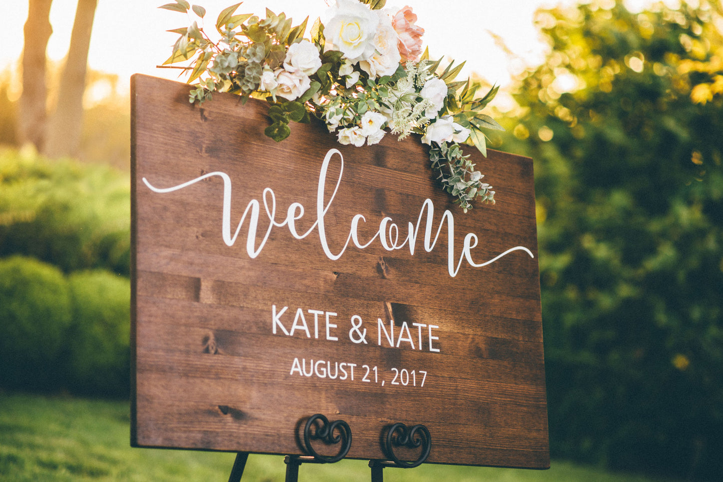 Wedding Welcome Sign