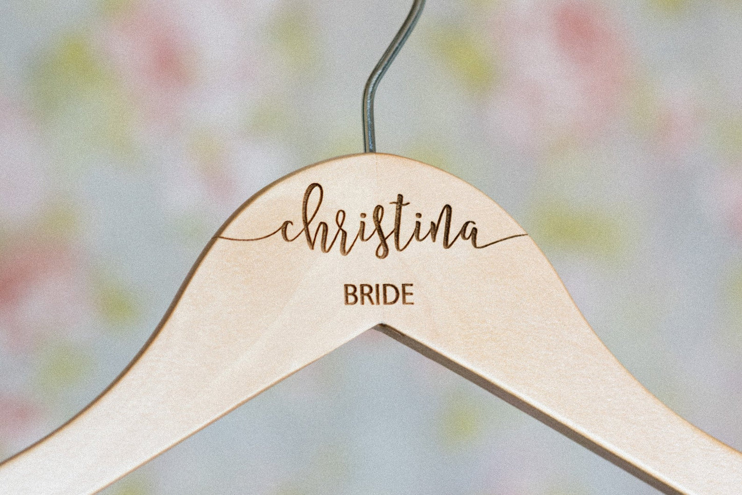 Personalized Engraved Wooden Hangers #HG100