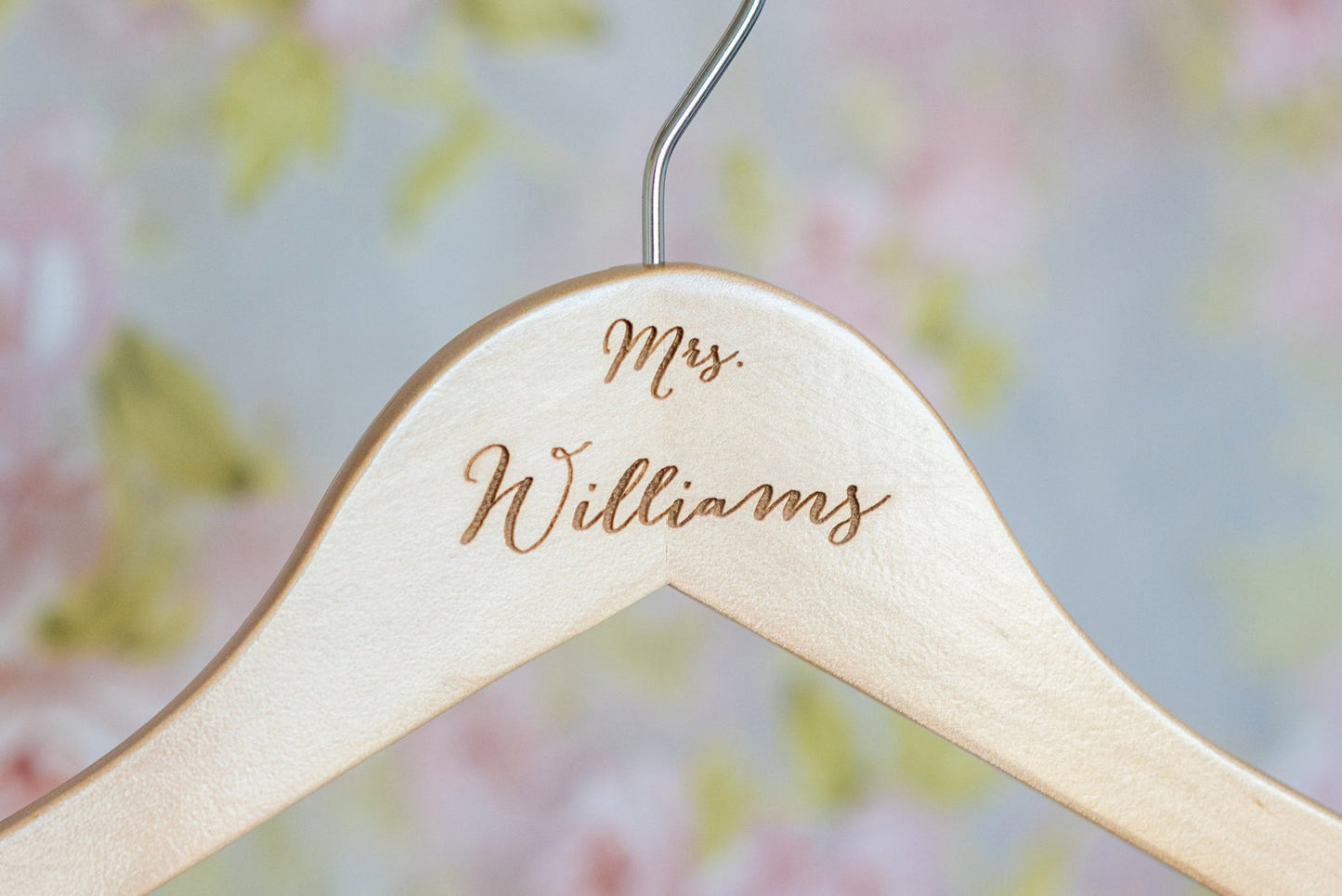Personalized Wooden Bride Hanger #HG101