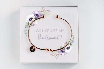 Bridesmaid Bracelet - Proposal Gift #BC024