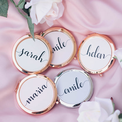 Bridesmaid Compact Mirror - Pocket Mirror #PM01