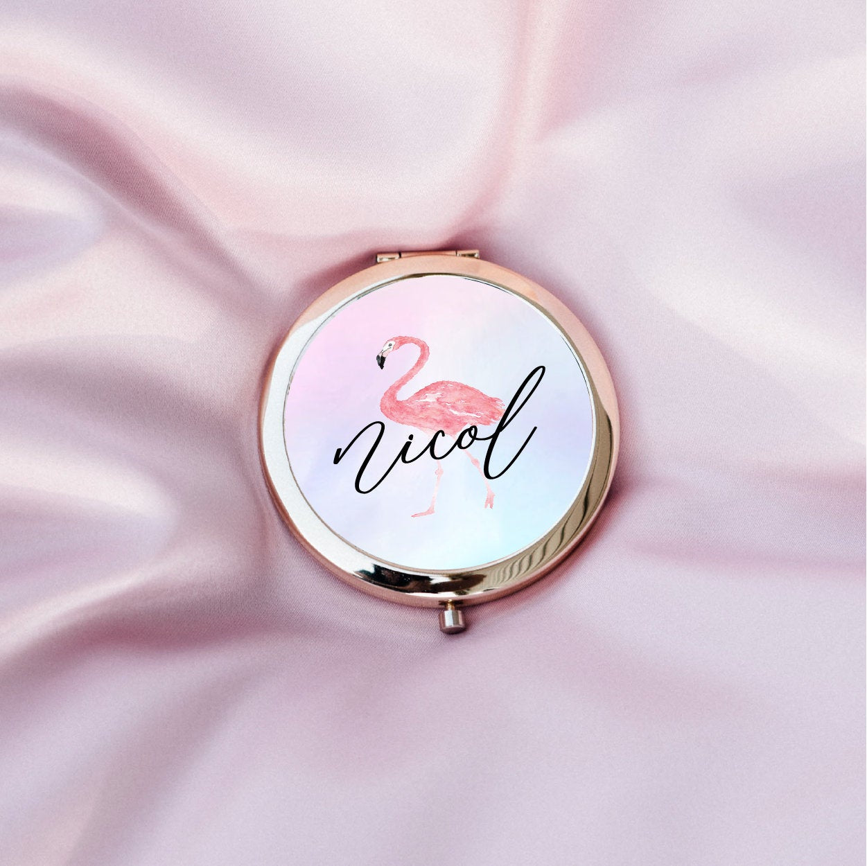 Tropical Bridesmaid Compact Mirror - Pocket Mirror #PM01