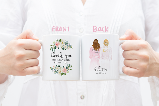 Thank You Bridesmaid Mug #MG003